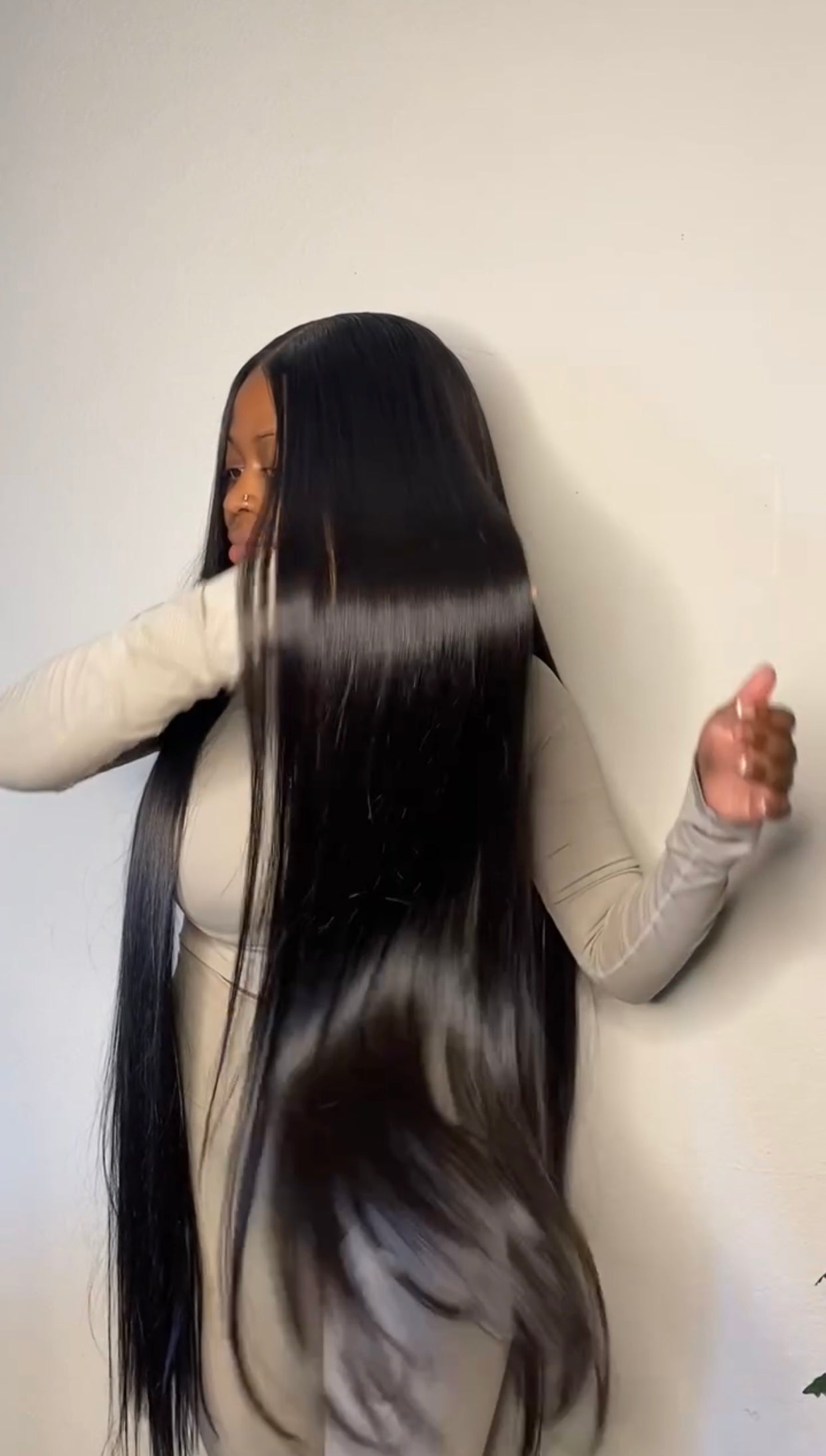 Bone straight wig (pre order)